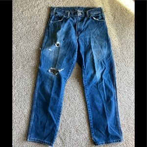 Dickies distressed carpenter jeans 34x32